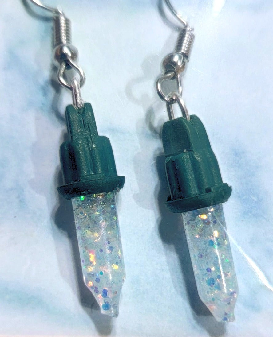 Christmas Light Earrings image 0